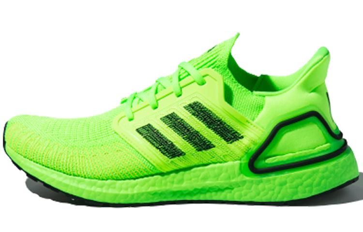 Adidas Ultra Boost 20 Solar Green Black FY3455 43⅓