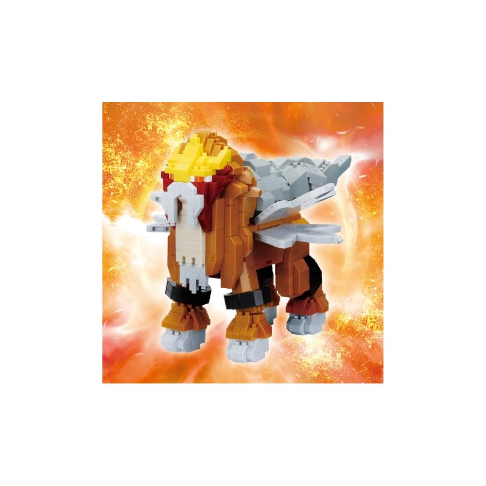 Kawada Nanoblock Entei Deluxe Edition Building Set 7x28x21cm for Ages 12 and Up