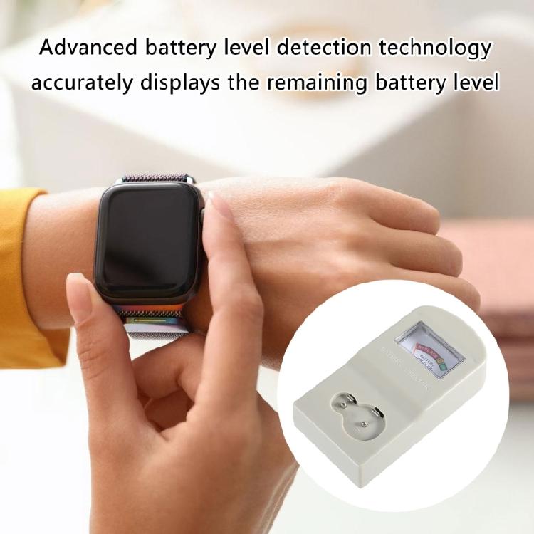 Precisions  Button Cell Battery Diagnostic Tool Easy Carry Watch Battery Capacity Tester for Students & Busy Individuals