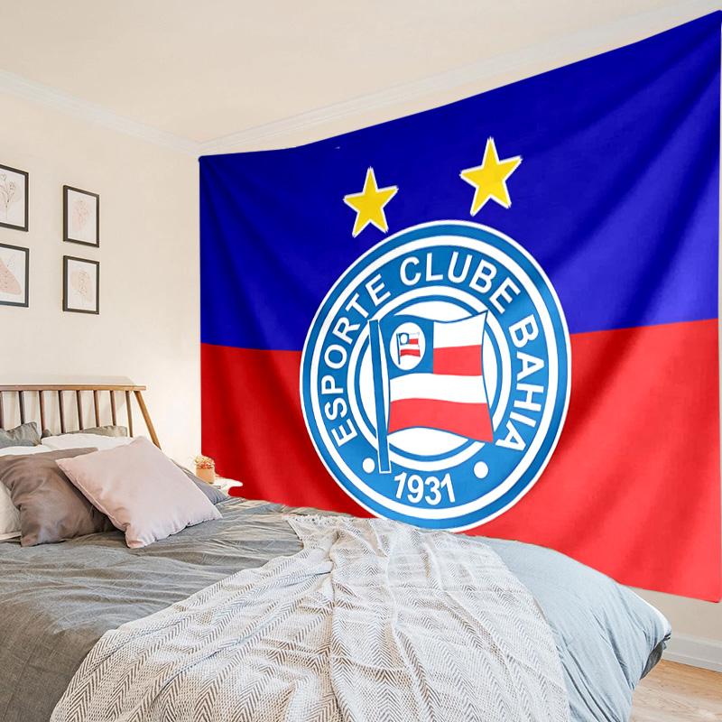 1PC Esporte Clube Bahia Tapestry Hanging for Bedroom,Livingroom, Playroom,Decor Art Room Wall Tapestry Holiday and Birthday Gifts