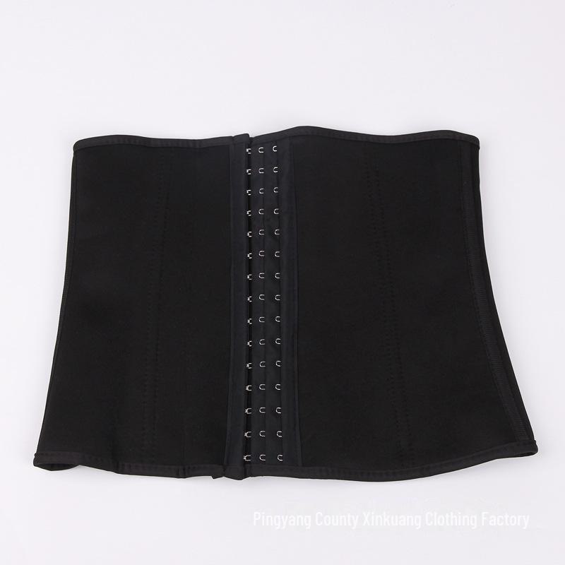 European & American Three-Row Buckle Waist Belt for Women - Body Shaping Corset