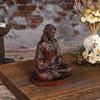 Jesus Figurine Wooden Sculpture for Home Display Centerpiece