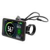 Electric Scooter Controller Kit 15A Controller Water Resistant VM T8 Color Display Meter with Thumb Throttle for 250W 350W Motor Conversion