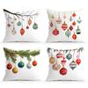 Christmas ball decoration Cushions Pillowcase Cushion Cover Throw Pillow Sofa Decoration Pillowcover Home Car Decor