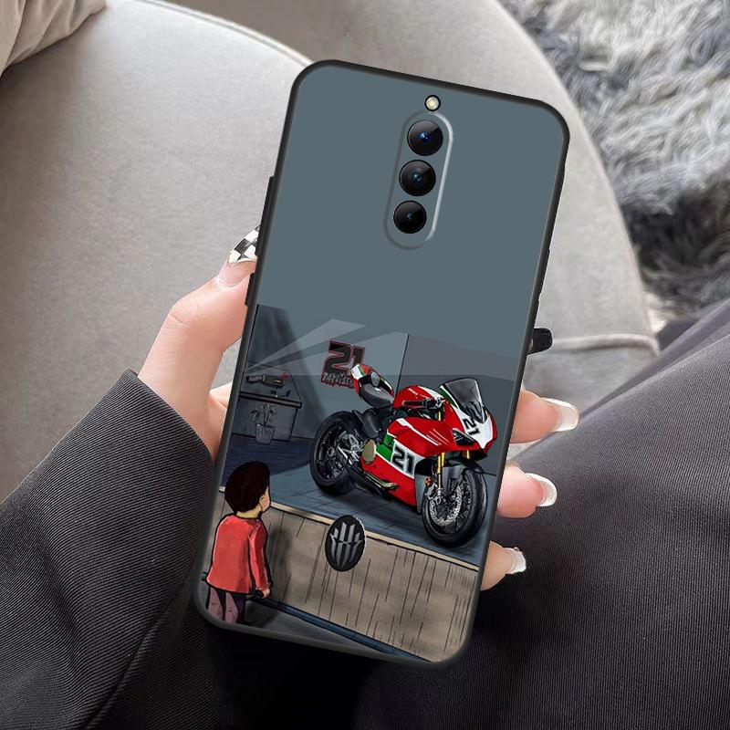 Motorcycles On Display Case For ZTE Nubia Red Magic 10S 10 Air 8 8S 9 9S 11 Pro Plus 5G 6R 7 6 7S 6S Pro Back Cover