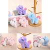 Unicorn Plush Toy Keychain Animal Figurine Soft Stuffed Doll For Girls Gifts