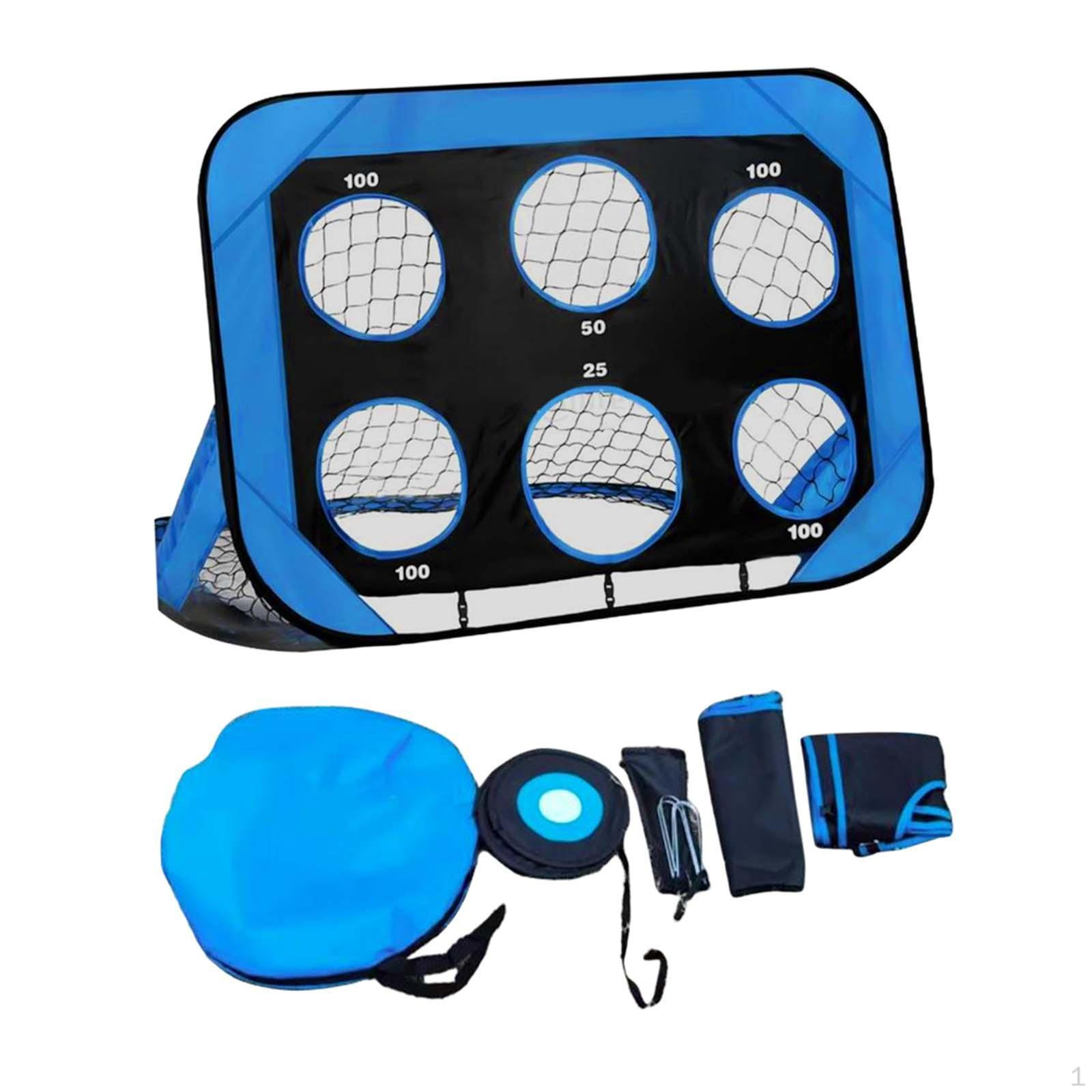 

Детские футбольные ворота сетка детская, с мишенью, футбольные ворота, тренировочное оборудование для мяча для