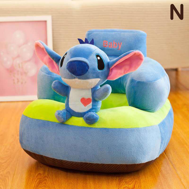 Infant Safety Seat Soft Stuffed Animal Baby Sofa Plush Baby Cushion Feeding Chair Learning To Sit Kids Back Support Plush Toy