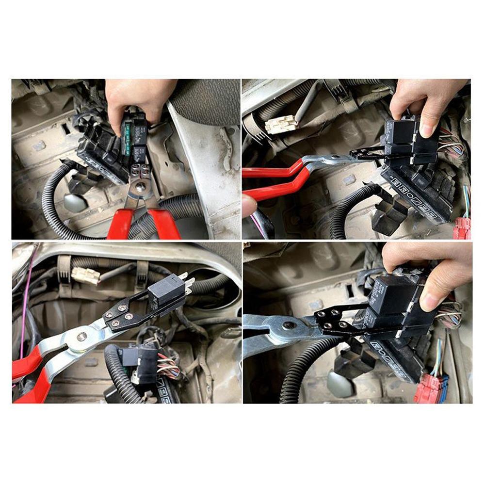 Car Relay Disassembly Pliers Pull-out Disassembly Tool Fuse Removal Relay Removal Pliers Automotive Repair Special Tool