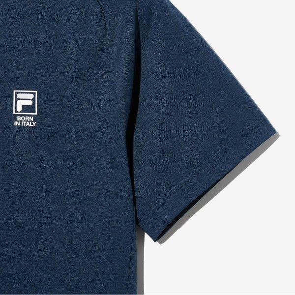 Fila Unisex Sorona WhiTe LeTTering Graphic T shirT