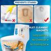 4Pcs/Set Mini Toilet Magnets Anti-mildew Non-chemical Toilet Cleaning Magnets Portable Long-lasting Toilet Bowl Cleaner