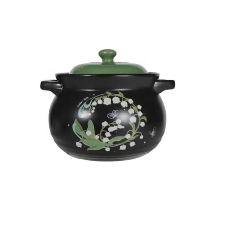 Керамическая кастрюля-запеканка Chui Da Huang Ландыш 4 л