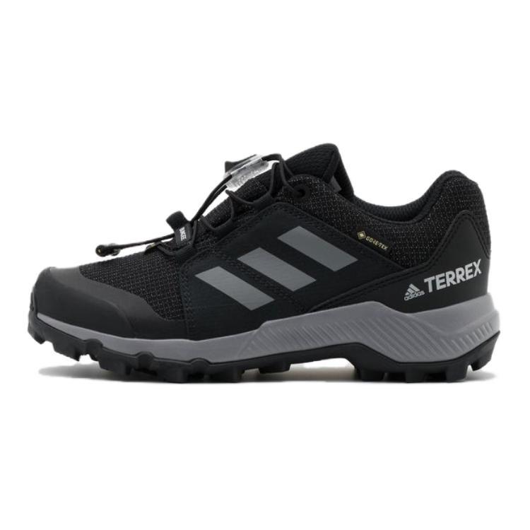 adidas Terrex Gt Slip Resistant Mid Top Kids' Running Shoes Black Gray Kids' FU7268