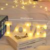 16cm Alphabet Letter LED Lights Marquee Sign Number Lamp Decoration Night Light For Party Bedroom Wedding Birthday Christmas