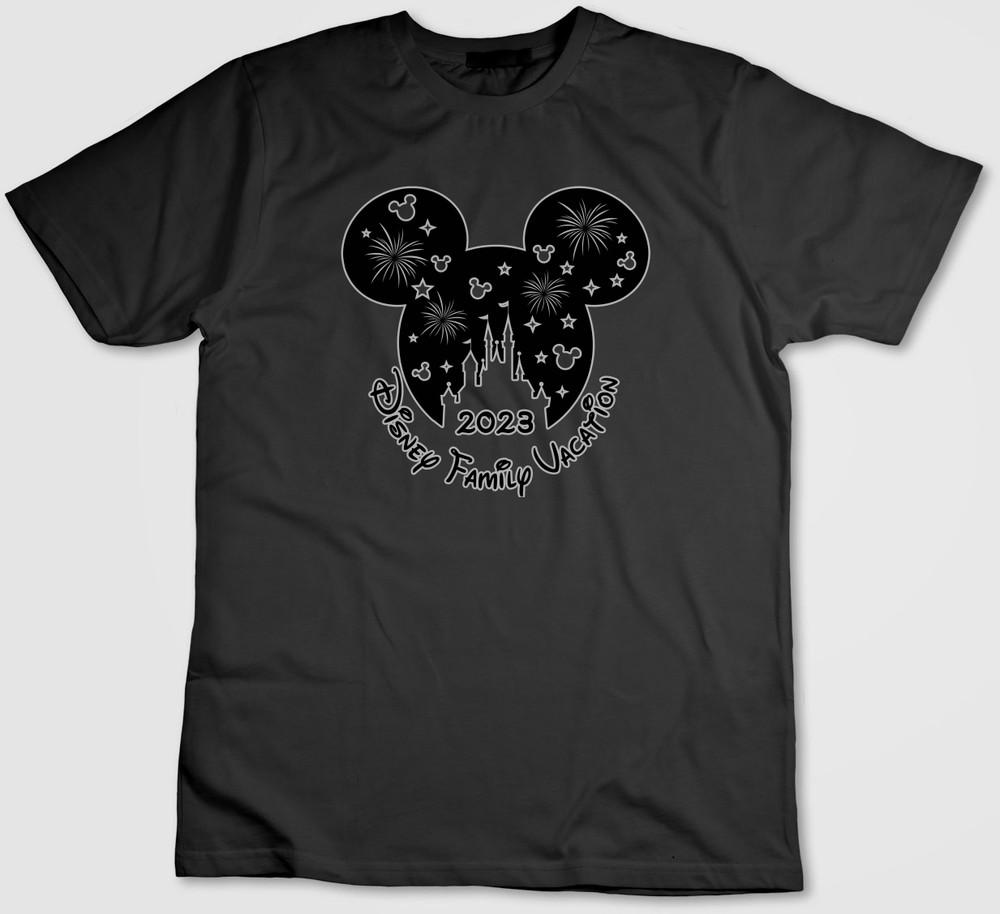 Famous Mickey Mouse Figure,Short Sleeve T Shirt Men / Woman H376