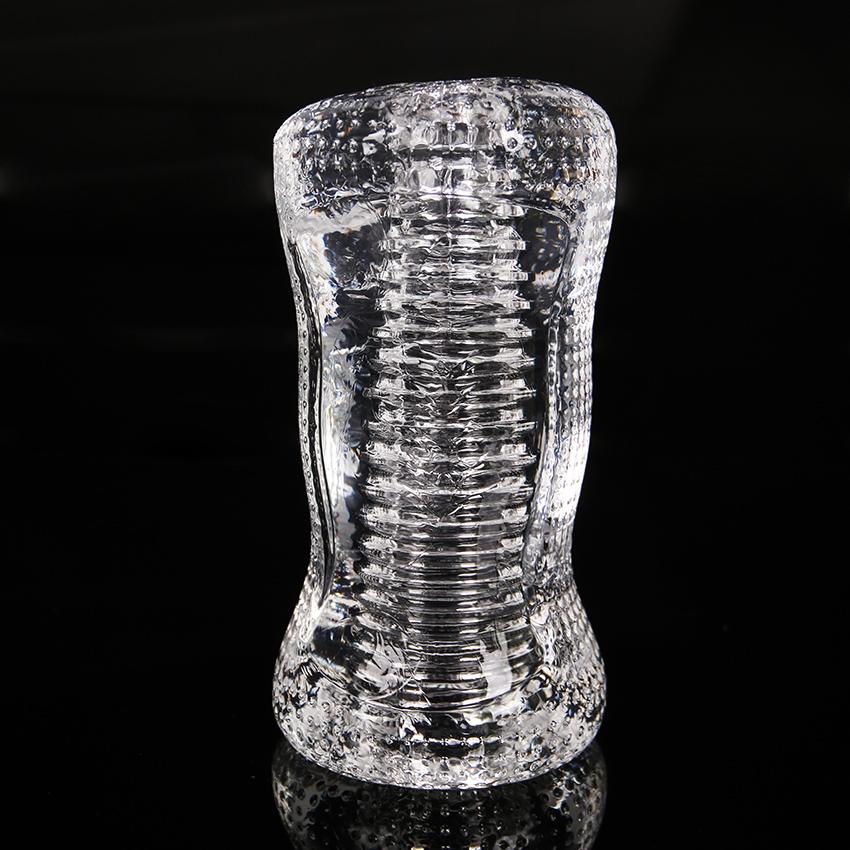 Silicone Transparent Vagina Pussy Masturbation Products Man Sex Toys Men Work Out Endurance Exercise Adult Sexual