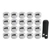 18*24mm Wheel Lug Nut Cap Covers 20pcs Accessories