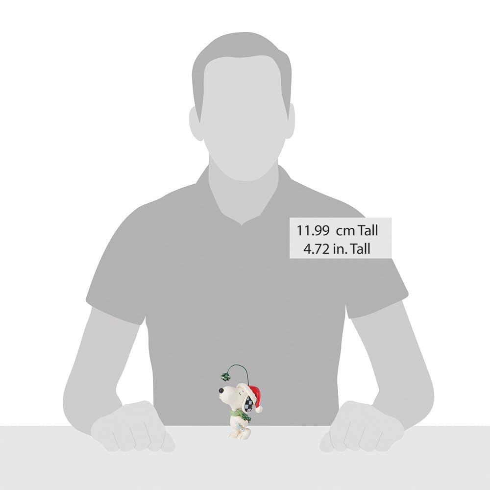 JIM SHORE Snoopy Muérdago Mini 6015036 <Navidad>