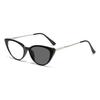 Versatile Business Cat-eye Frame Light-sensitive Myopia Glasses for Women and Men Blue Light Blocking Near Sight Eyeglasses