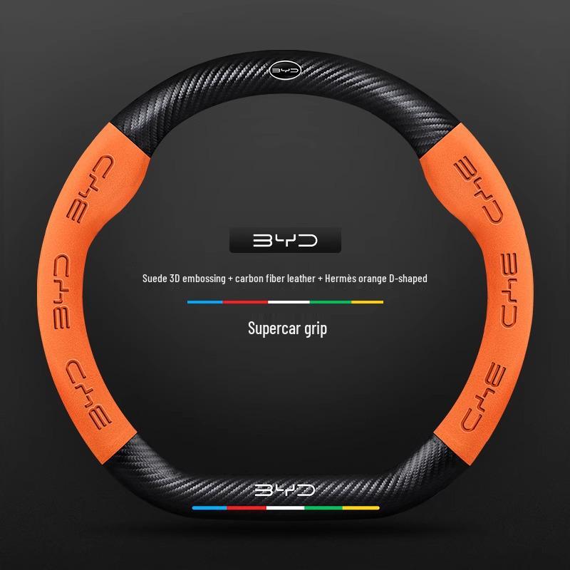 Funda de Volante de Ante para Modelos BYD: Song Pro, Qin, PULS, Tang MAX, Han, Yuan, F3, F6