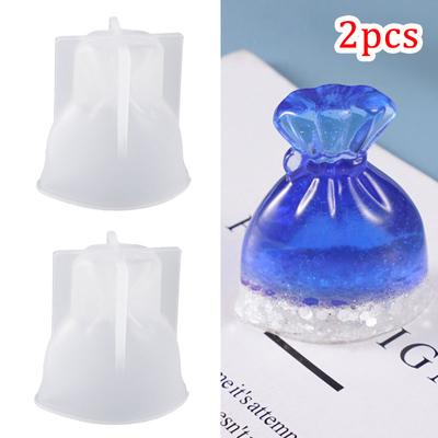 Siliconen Sieraden Mal Hars Epoxy Mallen Casting Tool Lucky Bag Shape Craft DIY