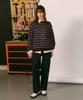 COVERNAT Striped Sweatshirt Purple