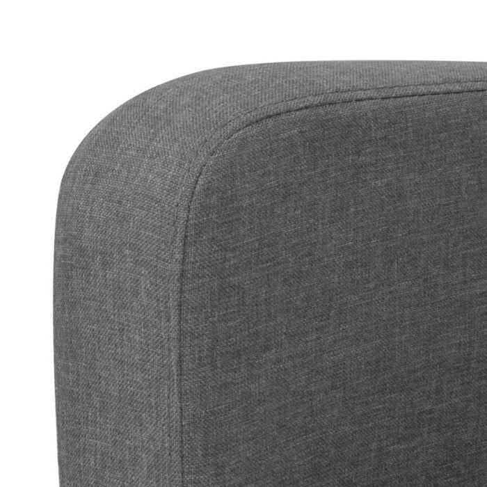 VidaXL 2-seater Sofa 135x65x76 Cm Dark Grey 244709