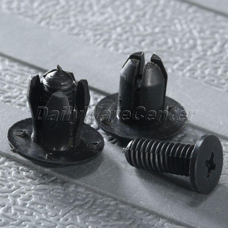 

50Pcs Auto Fastener Bumper Fender Trim Grille Interior Exterior Clips For KIA 0G032-50037-A Car Styling Rivets 8.2mm Hole Nylon