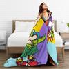 Decorative Rugrats Chuckie Finster  Bedding Throws  Flannel Bedspread For Couch Chair Sofa Bed Street Trend Sofa Bed Cover