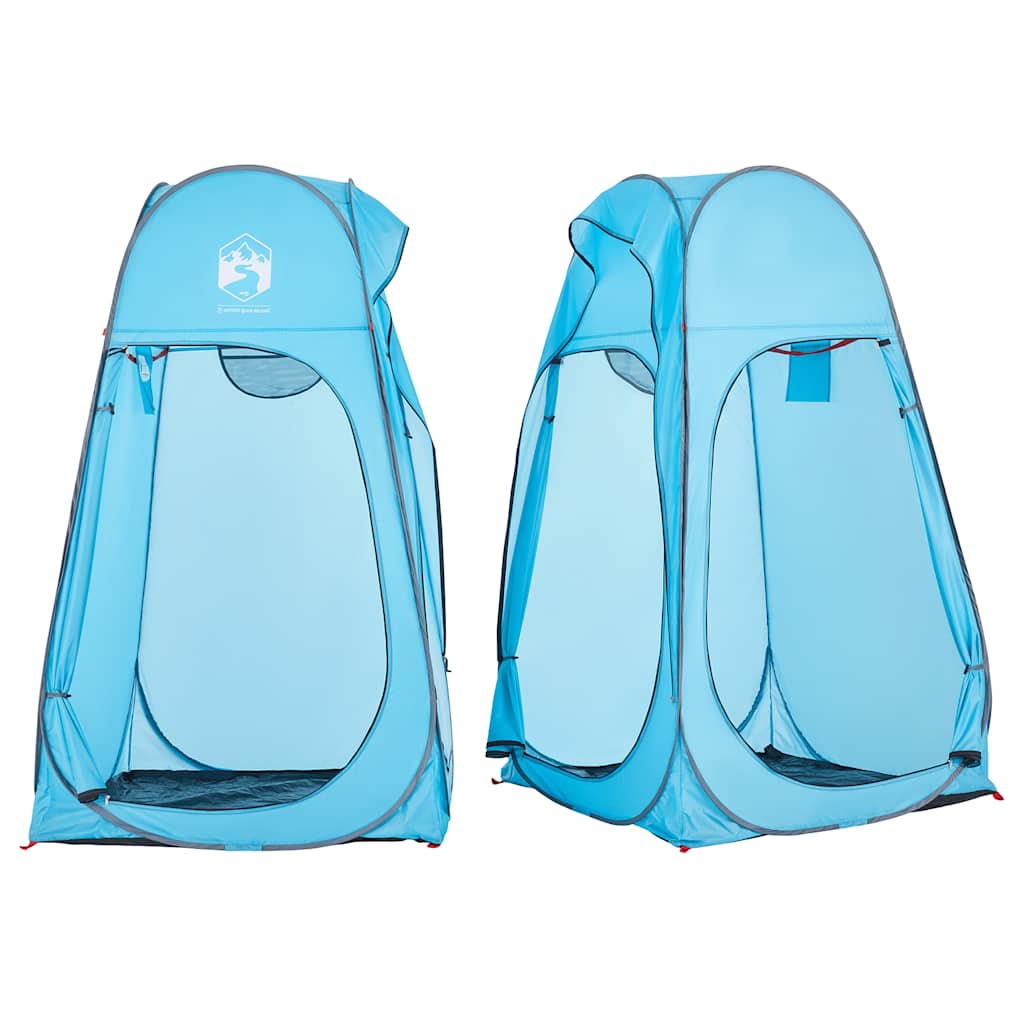 Privacy Pop Up Tent Blue Waterproof