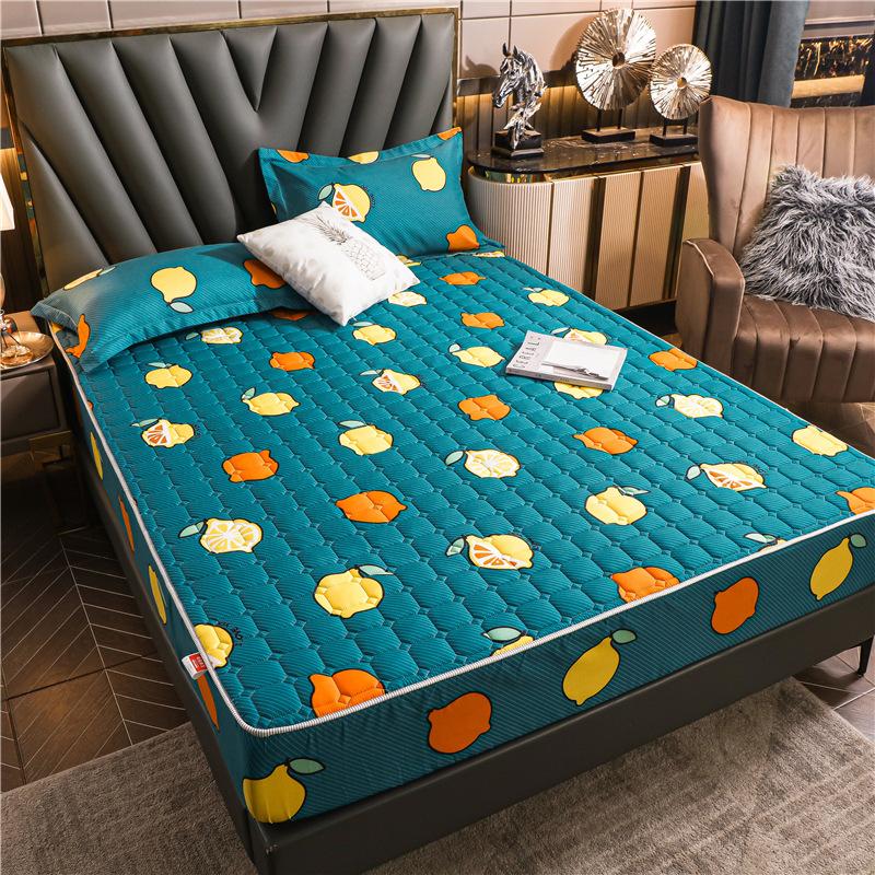 New Cartoon Mattress Cover Protector Soft Comfortable Breathable Printing Bedding Mattress Bed Cover Fitted Machine Washable