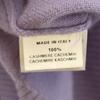 HERMES Made in Italy 100% cashmere Long sleeve Half zip knit L sweater Men's Used