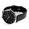 Casio Standard Analog Watch MTP-VT01L-1B2 Men's Black Leather Strap, Round Case, 3-Hand Quartz Design