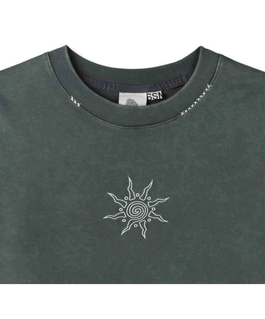 Aejyuttingkeumamaindeu Solar Eclipse T-Shirt_Dark Green