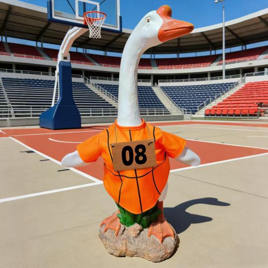 Sports Ball Goose Outfit Soccer Basketball Baseball Rugby Porch Goose Costume Game Day Clothes for 23