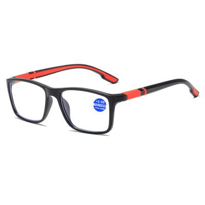 Mode Männer Frauen Lesebrille Platz Sport Kunststoff Presbyopie Hyperopie Lesebrille + 1,0 + 1,5 + 2,0 + 2,5 + 3,0 + 3,5 + 4,0