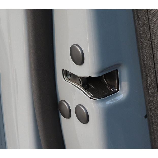 For Hyundai Elantra 2021-2025 Black Matte Car Door Lock Screw Protector Cover
