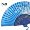 Faltfächer im chinesischen Stil mit Quasten, tragbarer Handkühlventilator für den Sommer, Dekoration, Tanz-Performance-Requisiten, Party-Kostümzubehör