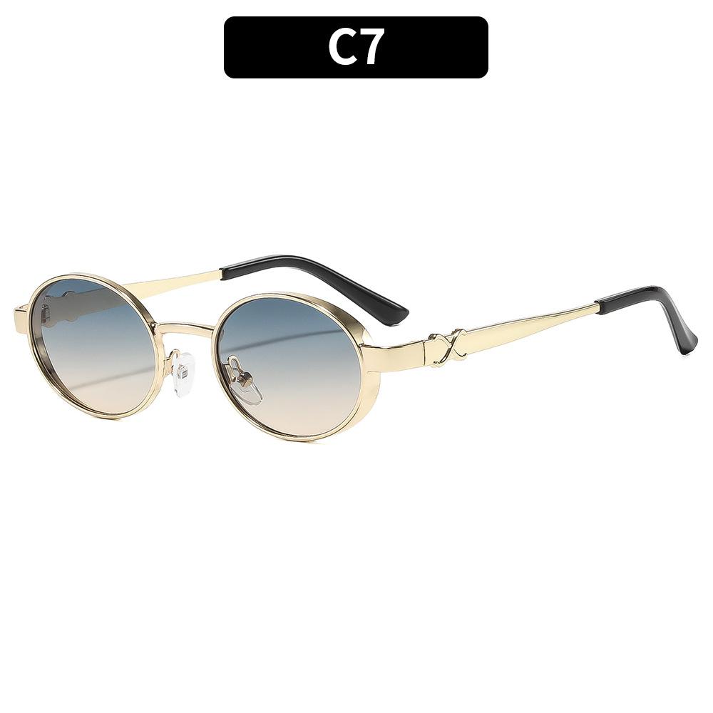 European and American fashion new retro personalized sunglasses Internet celebrity street shooting trend sunglasses high-end casual glasses