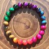 Temu Xiyin TikTok Trending Tiger Eye Stone Bracelet - New Style Handcrafted String