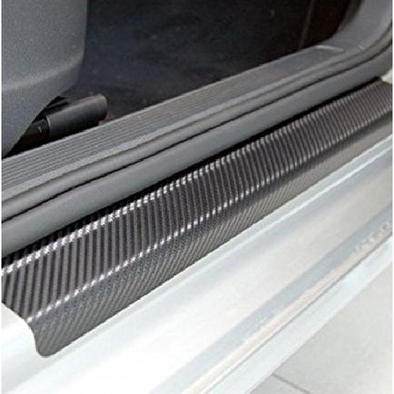 4x Car Parts Car Door Plate Sill Scuff Cover Anti-Scratch Sticker Accessories
