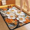 Diatom Printing Bathroom Thickening Mat Bath Non-slip Carpets In Wash Basin Bathtub Side Floor Rug Shower Room Doormat Memory Foam 3D Pad