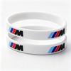 VYOJ1 1/2Pcs Rubber Stretch Wristbands Sports Bracelet Accessories Car Sticker For BMW E46 E90 E60 F30 F10 F20 G20 G30 E92 E87 E39 E36