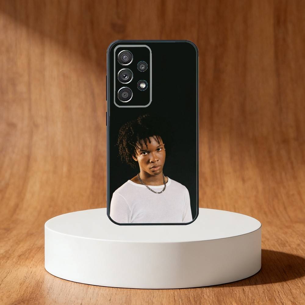 D4vd H-Here With Me Phone Case For Samsung S25,S24,S21,S22,S23,S30,Ultra,S20,Plus,Fe,Note,10,9,5G Black Cover