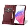 LC.IMEEKE For Samsung Galaxy S24+ Leather Case RFID Blocking Card Slots Phone Cover