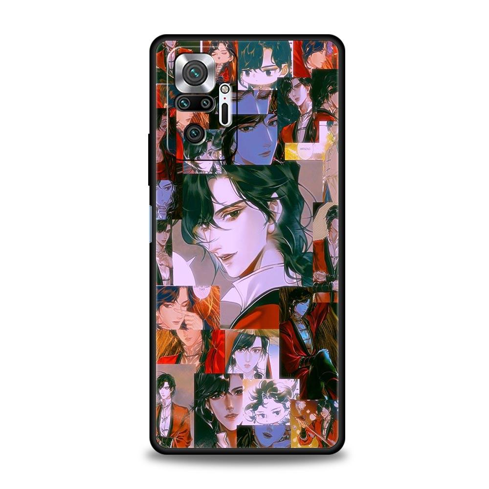 Heaven Official's Blessing Phone Case For Xiaomi Redmi Note 13 12 5G 11 10 Pro Plus 4G 9S 9 8 7 9T 13C 12C 10C 9C 9A Soft Cover