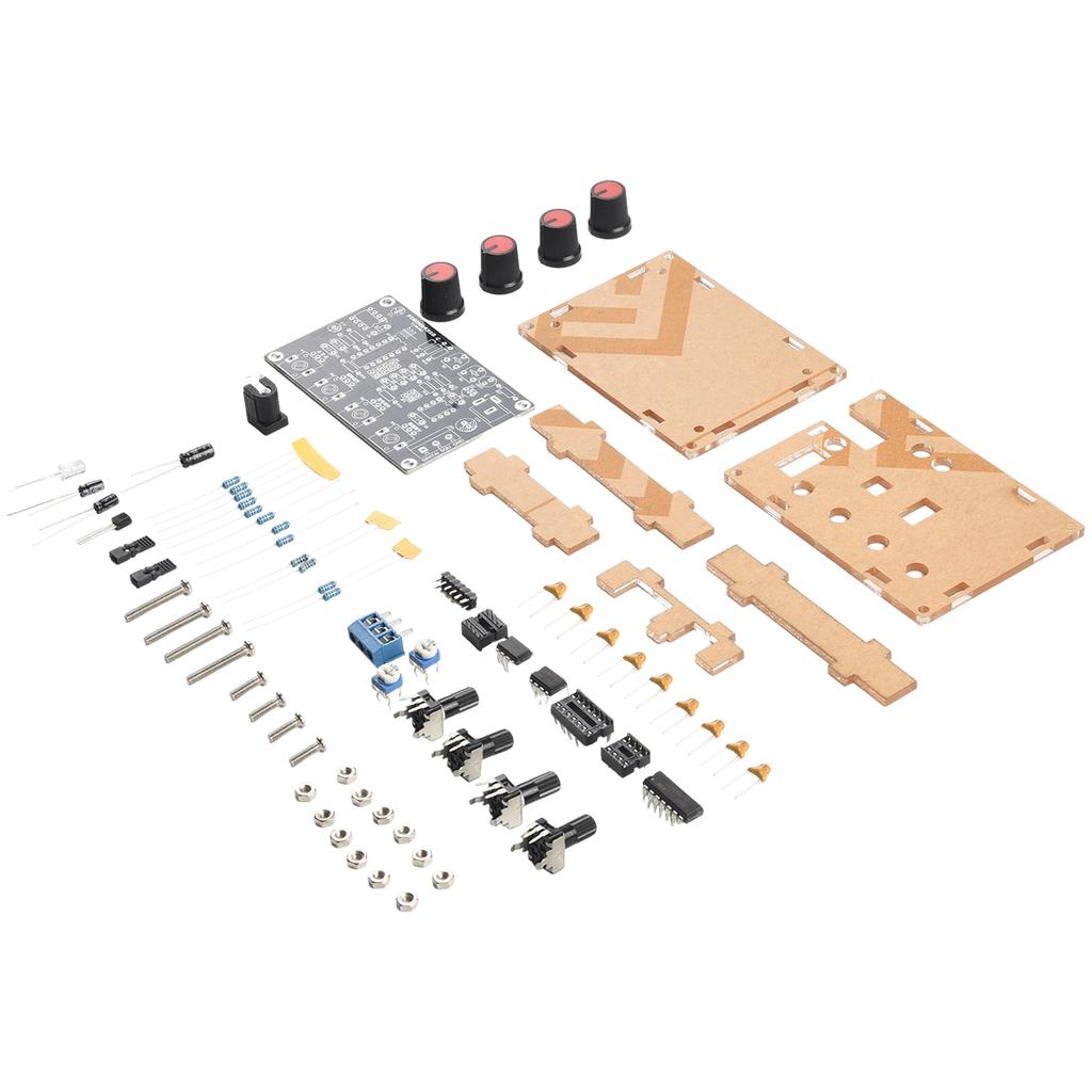 DIY Kit Signal Generator XR2206 Sine/Triangle/Square Waveforms Adjustable Frequency/Amplitude High Speed Op Amp