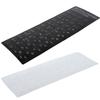 Keyboard Sticker Hebrew Waterproof Black Background for Notebook Desktop PC Computer