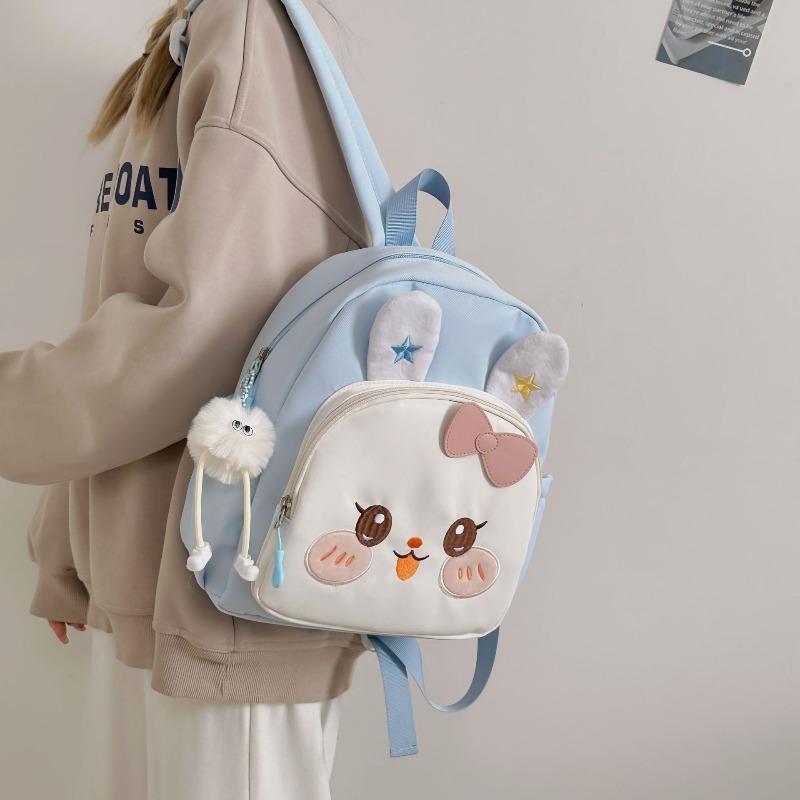 Korean Version of Children's Bags Women's Highvalue Cute Cartoon Cute Treasure Spring Outing Small Backpack Soft Glutinous Kindergarten Backpack