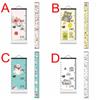 Cloth Baby Growth Chart Cartoon Wall Hanging Measurement Ruler  Home Decoration
